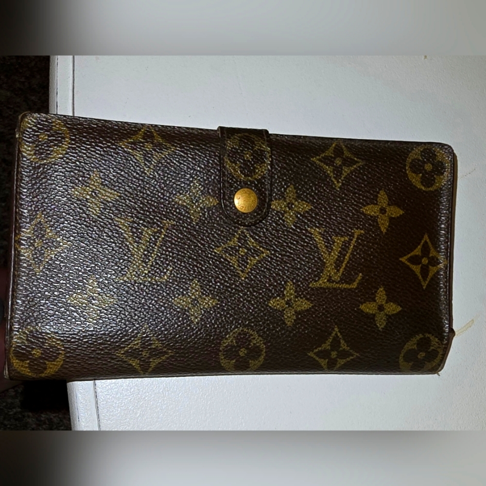 LOUIS VUITTON Monogram Continental Clutch Wallet